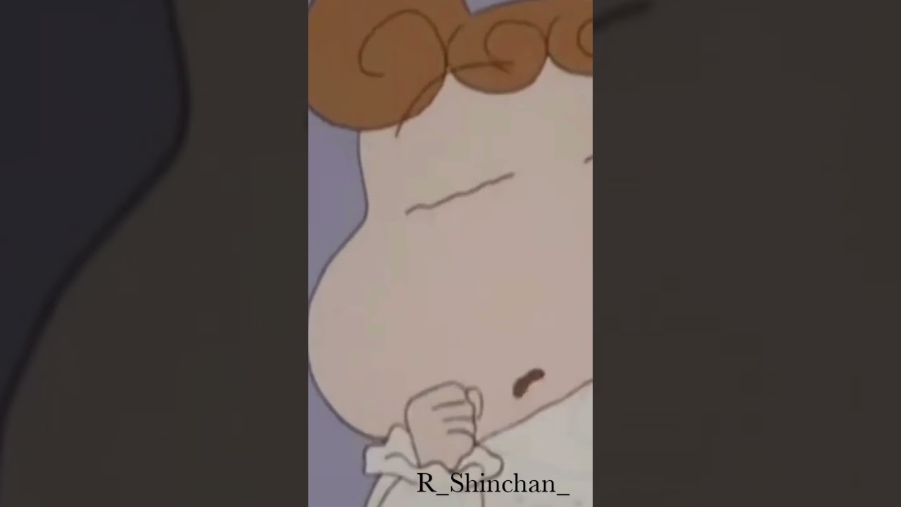 When shinchan see himawari first time😀
