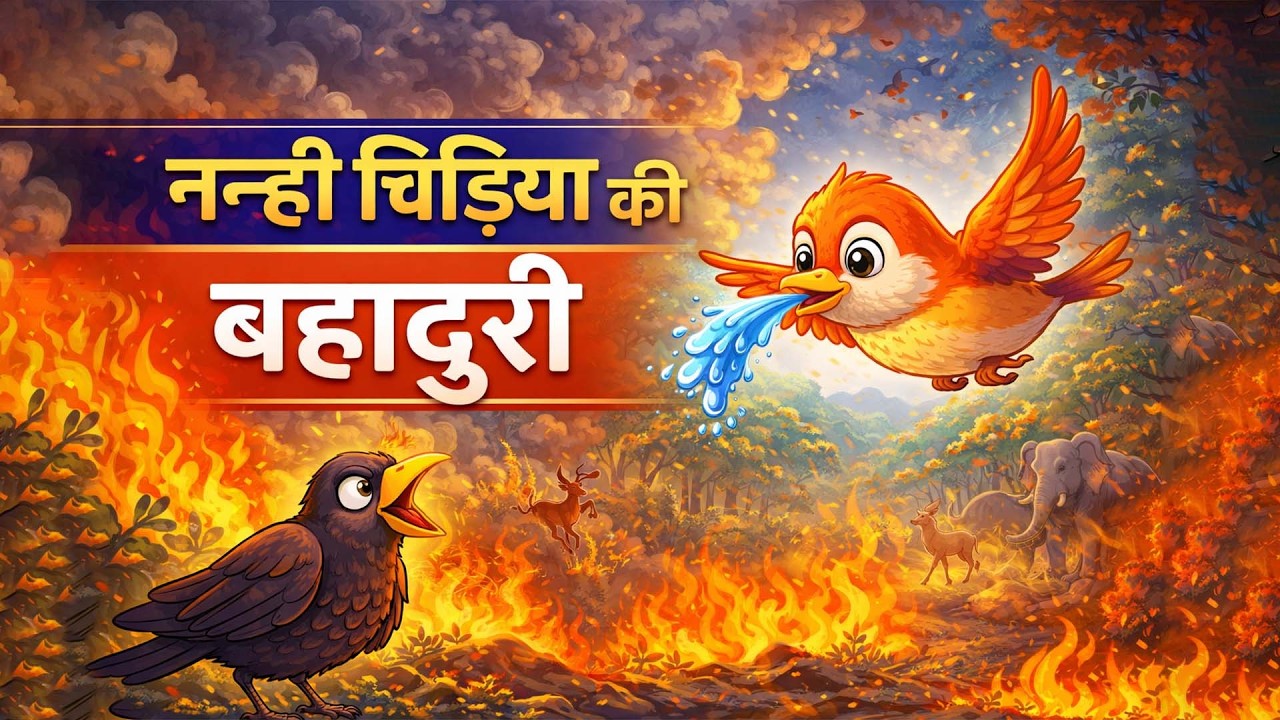 नन्ही चिड़िया टूनी की प्रेरणादायक कहानी | Moral Story for Kids | Nani Ki Kahani