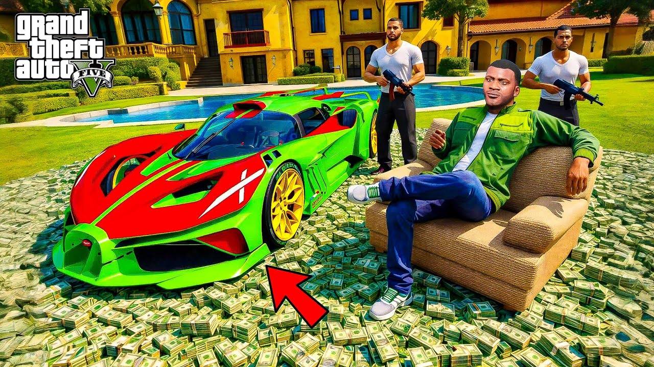 $1 CAR ➜ $100,000,000 SUPER CAR 😱 | Franklin & Shinchan Ultimate Upgrade | GTA 5 Telugu| Dhanu Dino