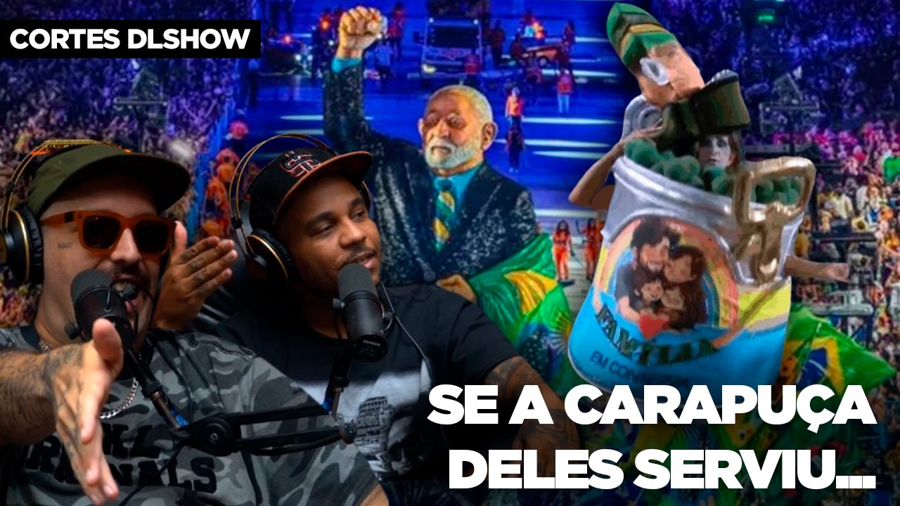 DIREITA FICOU BRAVINHA COM O DESFILE SOBRE LULA NO CARNAVAL