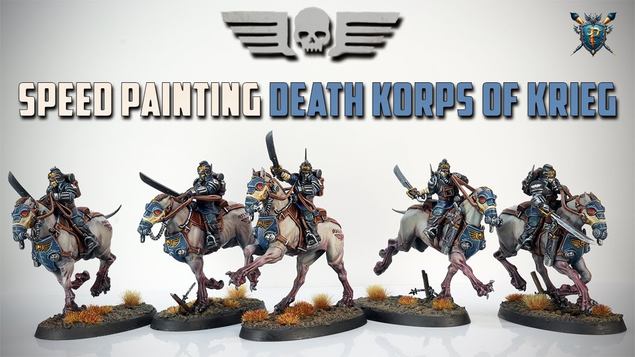 How to Paint Death Korps of Krieg Riders | Warhammer