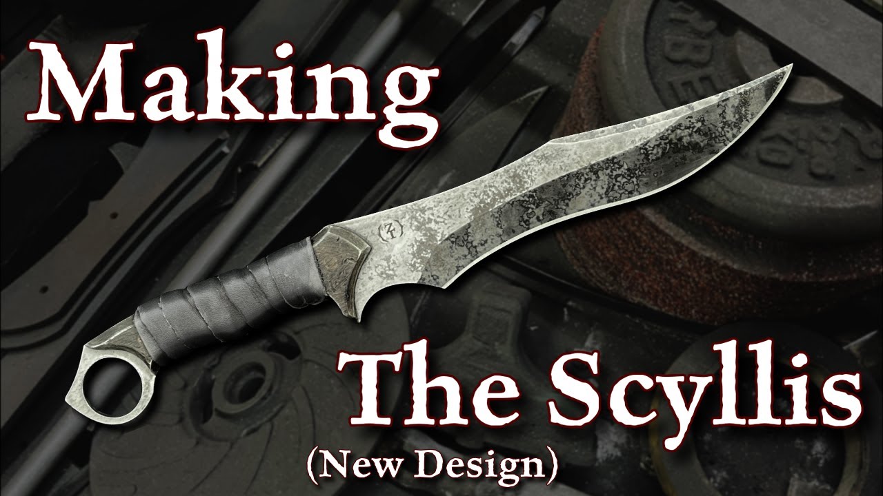 Making the Scyllis Knife - New Design - From Zombie Tools - Accessories for the Apocalypse