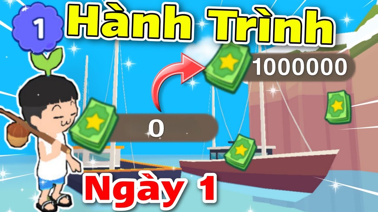 Play Together | Mình Cày Chay H.ành Tr.ình Từ 0 lên 1 Tri.ệu Ti.ền Sao | Ngày 1