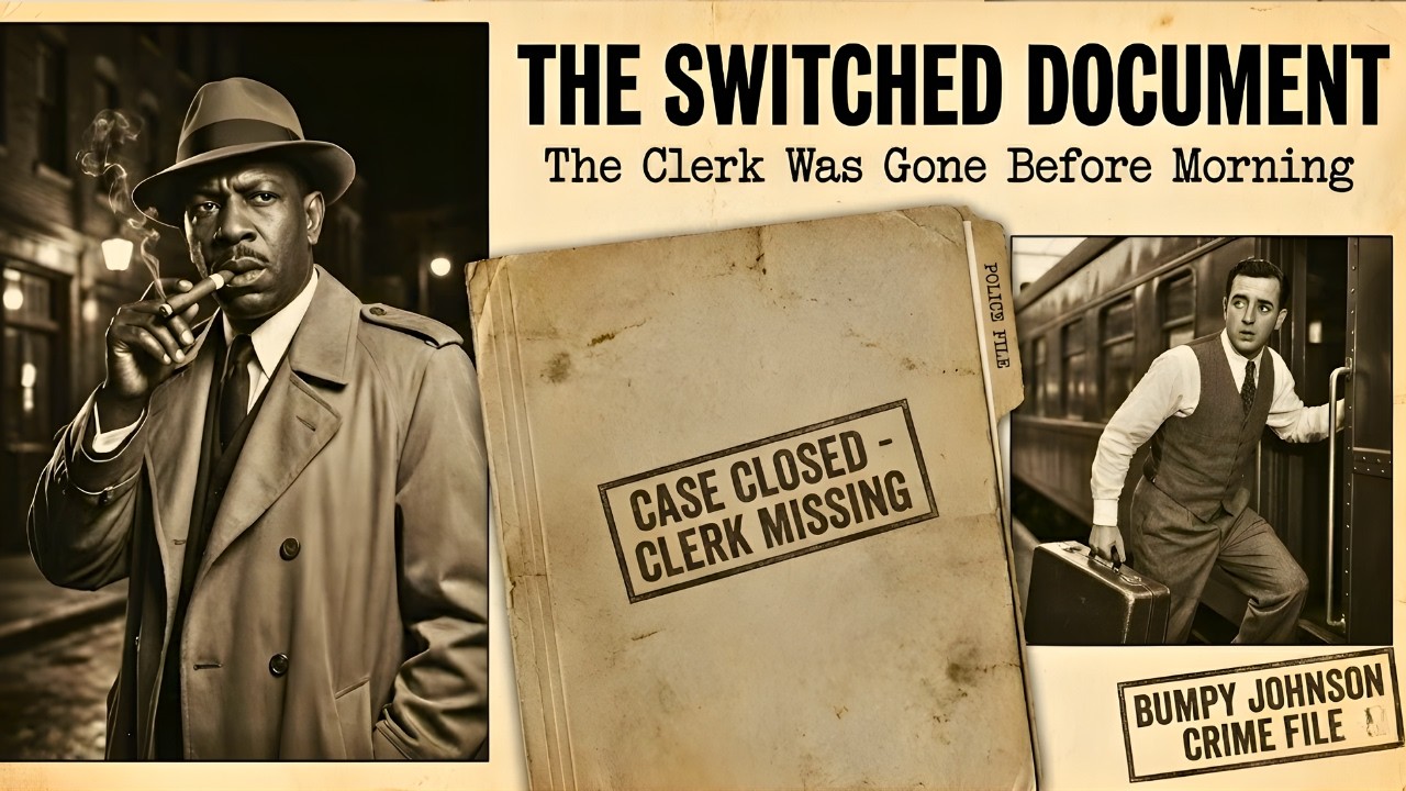 Bumpy Johnson Allowed a SWITCHED Document to Pass — The Clerk Was Gone Before Morning