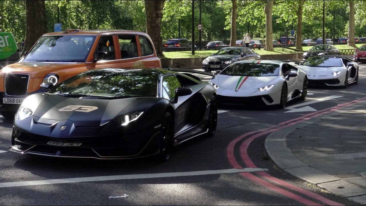 Supercars in London June 2021 - 250 SWB, Chiron, 918 and more!