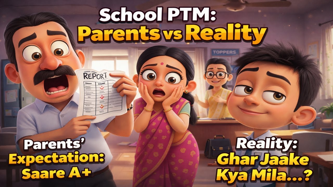 Desi Parents at PTM be like: Expectations Vs Reality 😭
