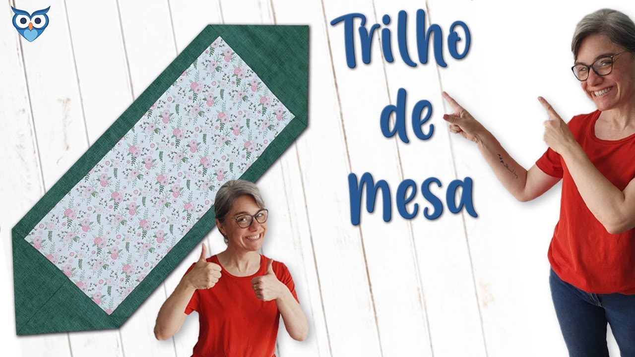 Caminho de Mesa Muito Fácil de Fazer, Trilho de Mesa Simples e Bonito
