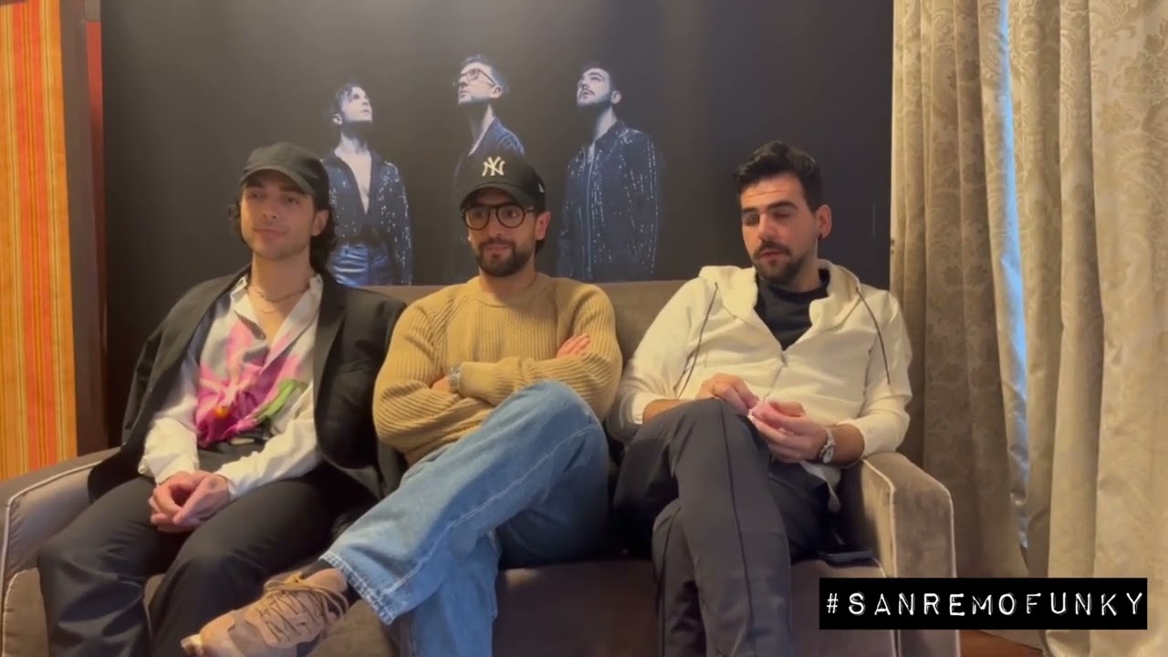 Il Volo per il #sanremofunky