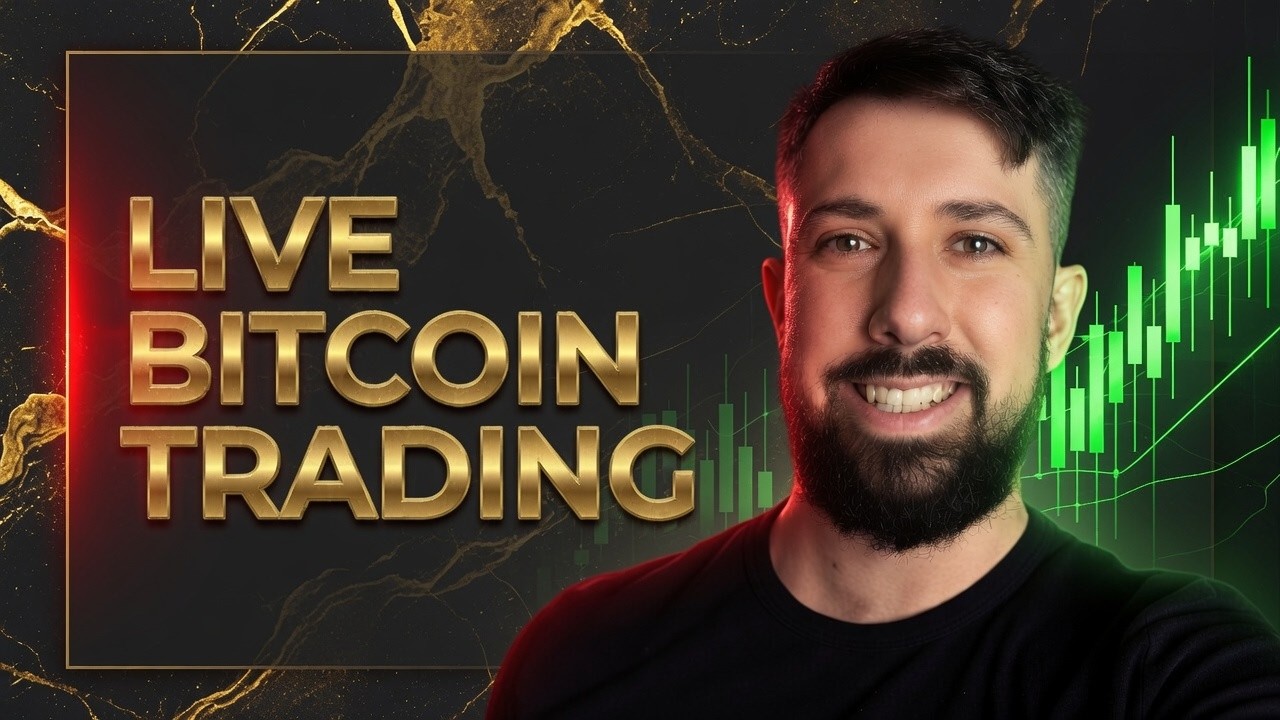 🔋LIVE BITCOIN TRADING 📉📈  Crypto and Market Analysis