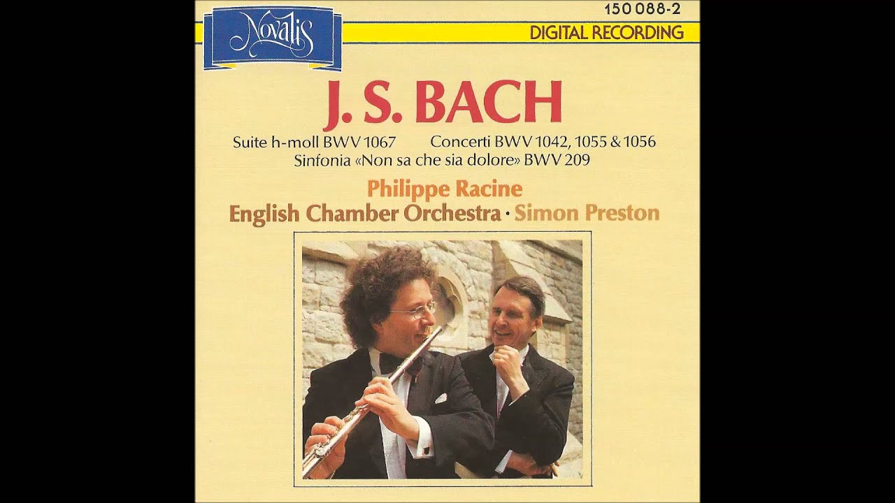 J. S. BACH - Philippe Racine, English Chamber Orchestra, Simon Preston