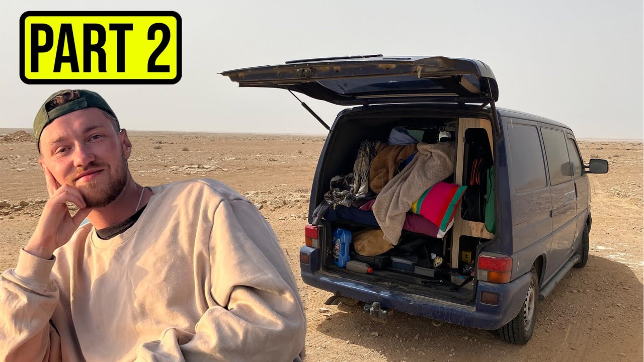 Driving Across The Western Sahara in a 20 Year Old Campervan