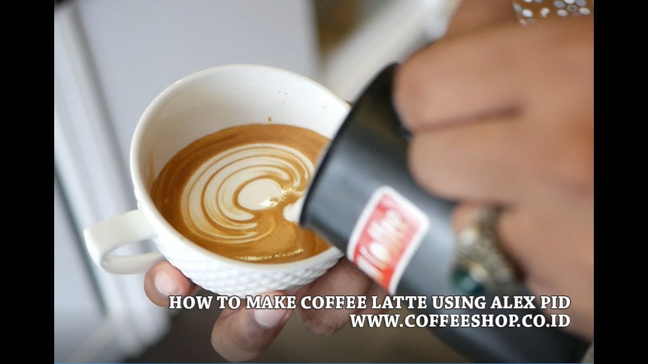 HOW TO MAKE COFFEE LATTE USING ALEX PID - ESPRESSO MACHINE