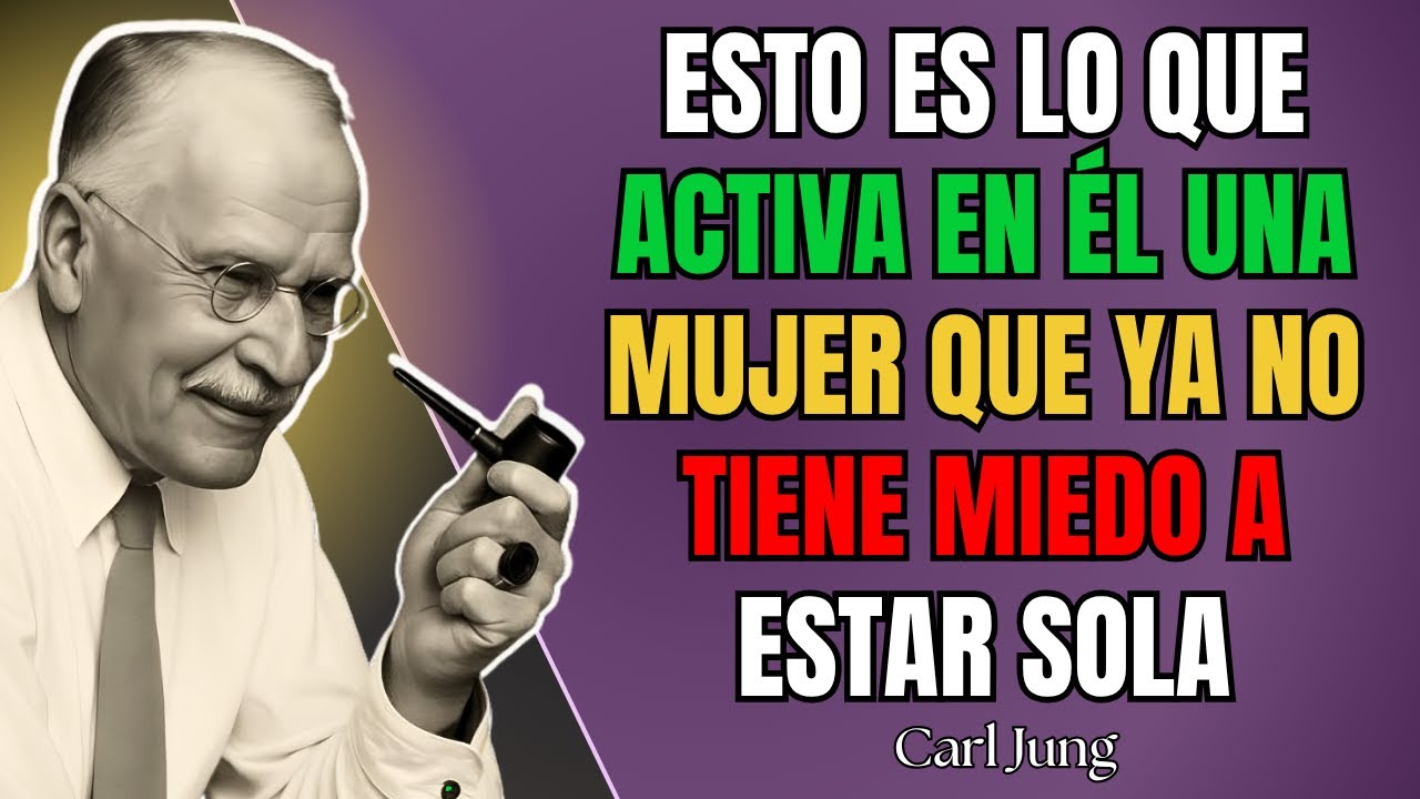 Esto es lo que activa en él una mujer que ya no tiene miedo a estar sola | Carl Jung