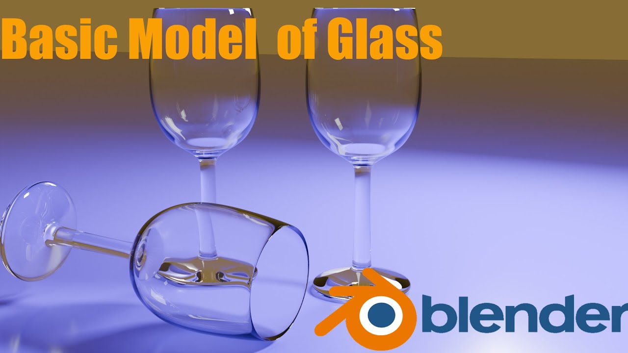 How to create Vine Glass In Blender |Munawar 3D|