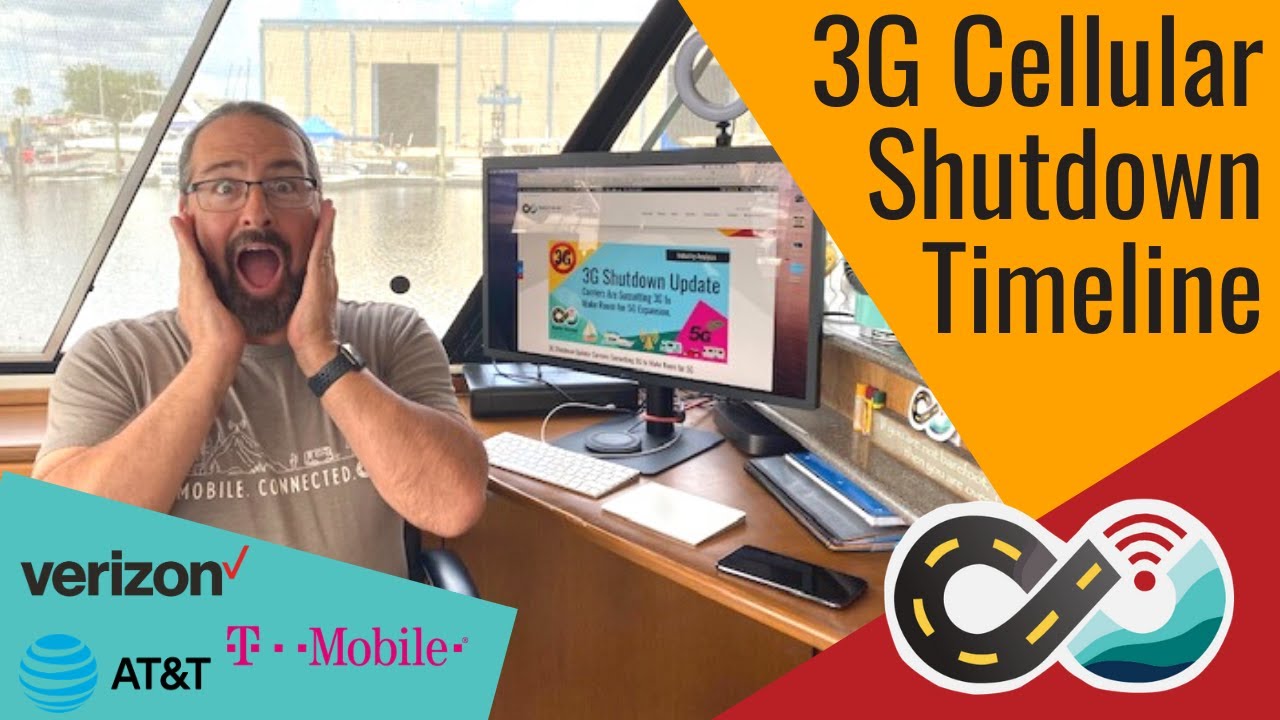 3G Cellular Network Shutdown Timeline for Verizon, AT&T and T-Mobile/Sprint