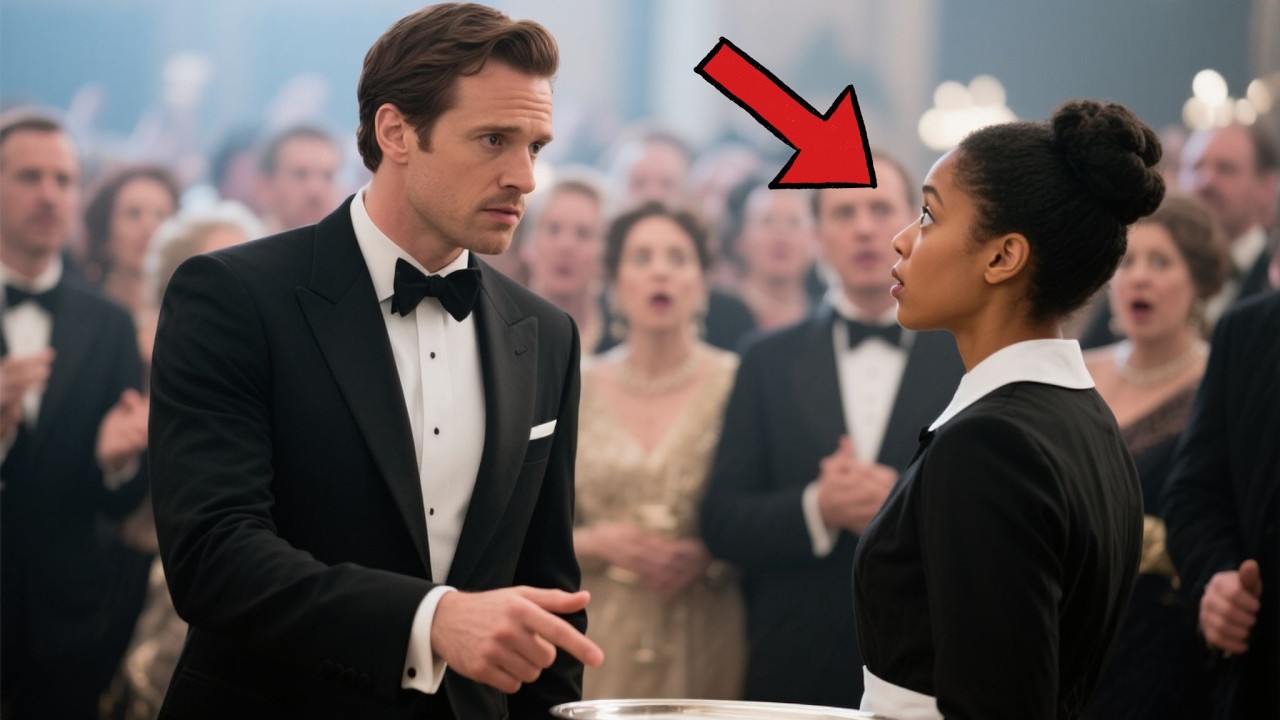 A Poor Maid Was Asked to Serve at a Billionaire Gala—And Became the Star of the Night