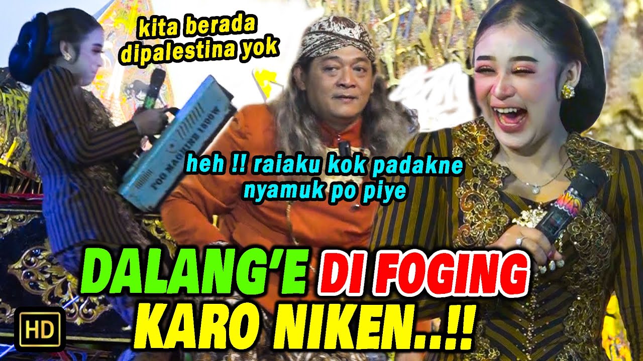 LUCU TENAN ❗❗ Ki Redi Mbelung digarap Niken Salindry sampai mbeluk 😂