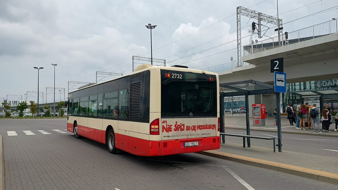 [GAiT] Mercedes-Benz Conecto LF #2732 - linia 110, kierunek Port Lotniczy