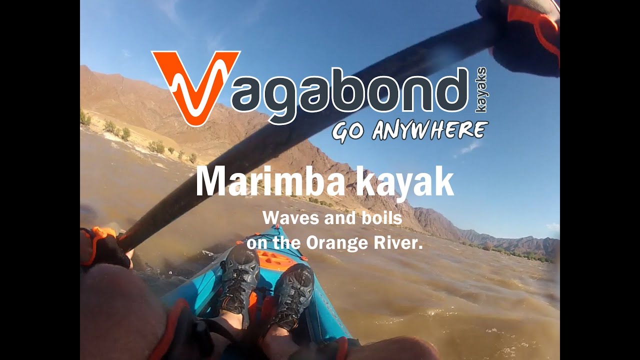 Vagabond Marimba kayak: How Scupper Venturi fittings drain the deck - fast