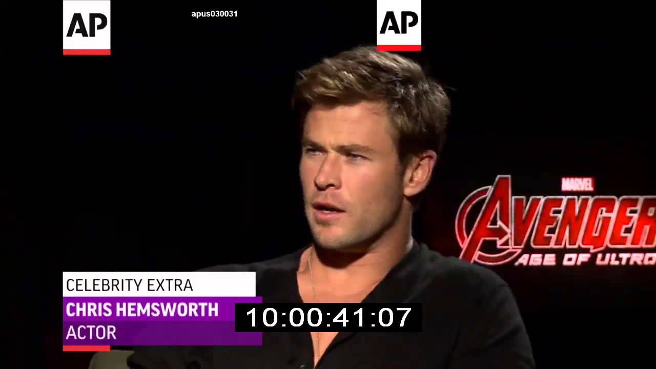 Chris Evans and Chris Hemsworth talk about clear their heads and get away from 