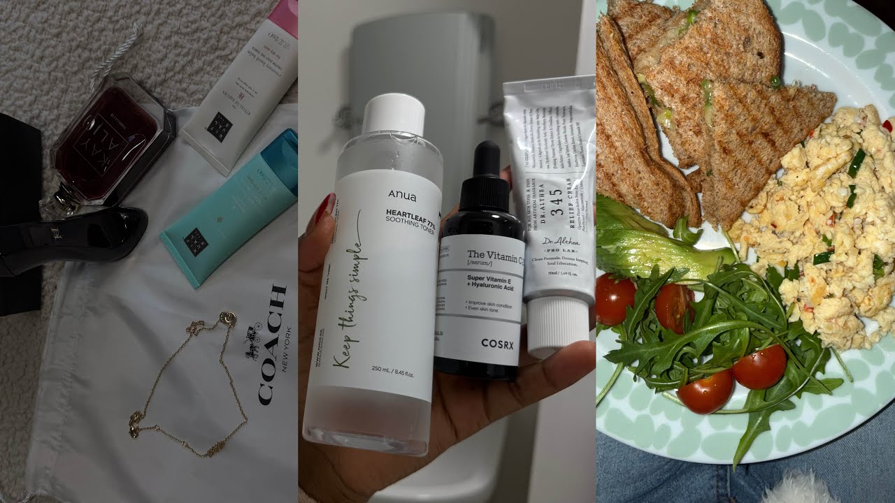 WEEKLY VLOG:UNBOXING |SELF CARE |GYM……