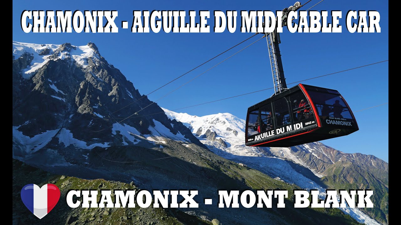 Chamonix - Aiguille du Midi Cable Car - April 2024