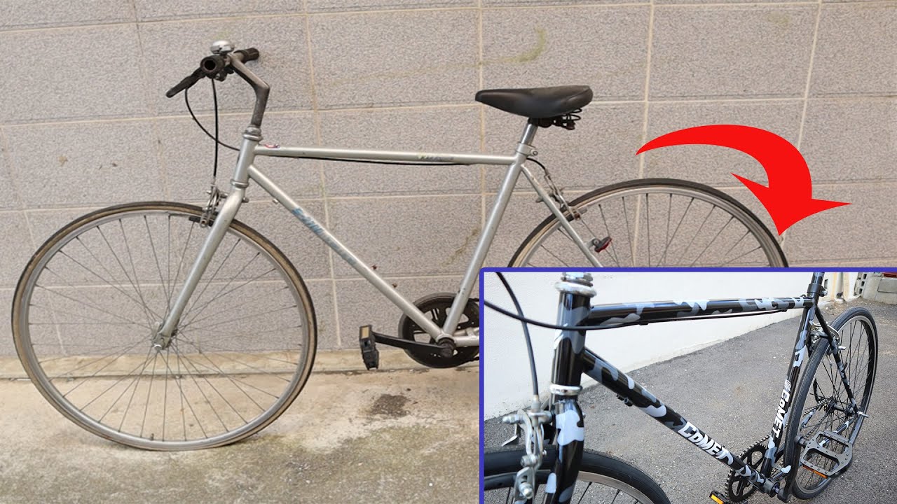 Restore vintage japanese bicycle