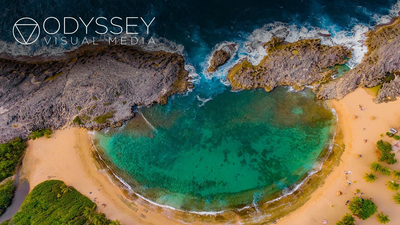 Mar Chiquita Beach, Puerto Rico Travel Drone Adventure