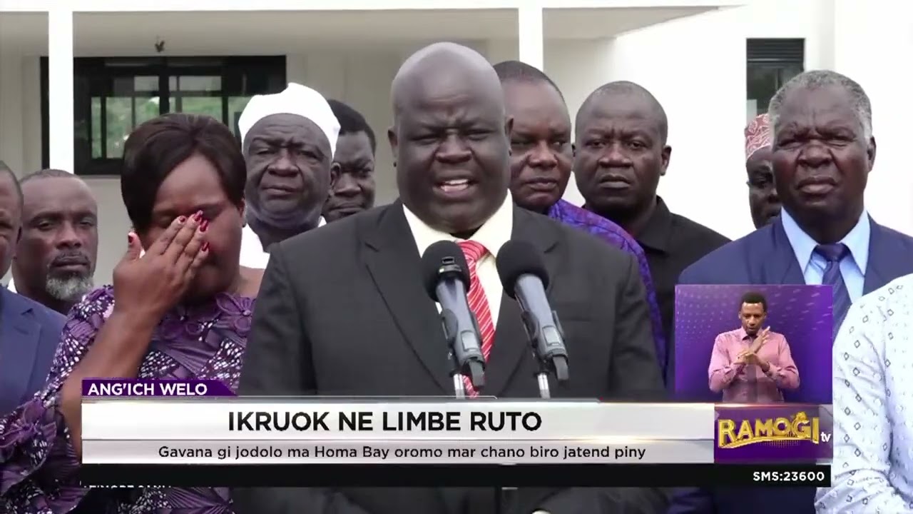Gavana ma Homa Bay Gladys Wanga  oromo kod jodolo mar chano biro Jatend piny | #RamogiTV