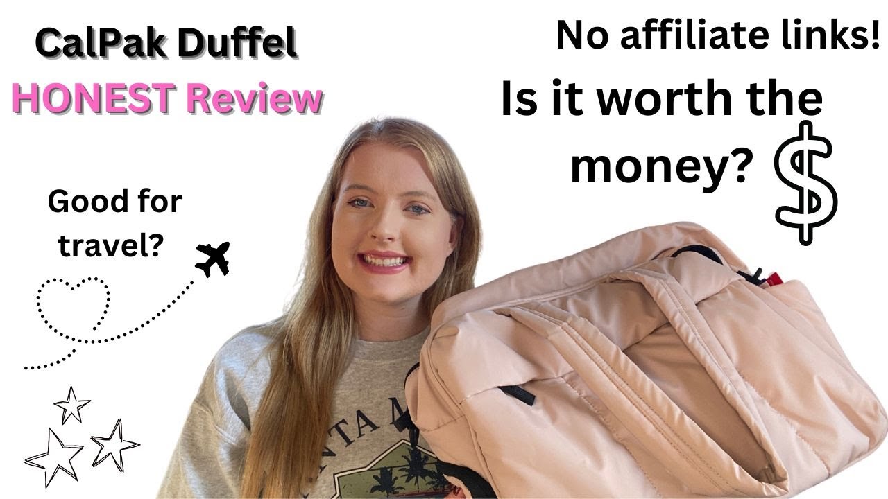 CALPAK Luka Duffel HONEST Review- is it worth the money? No affiliate links!