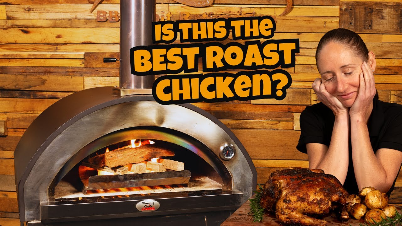 How to Roast a Chicken in a Wood-fired Pizza Oven