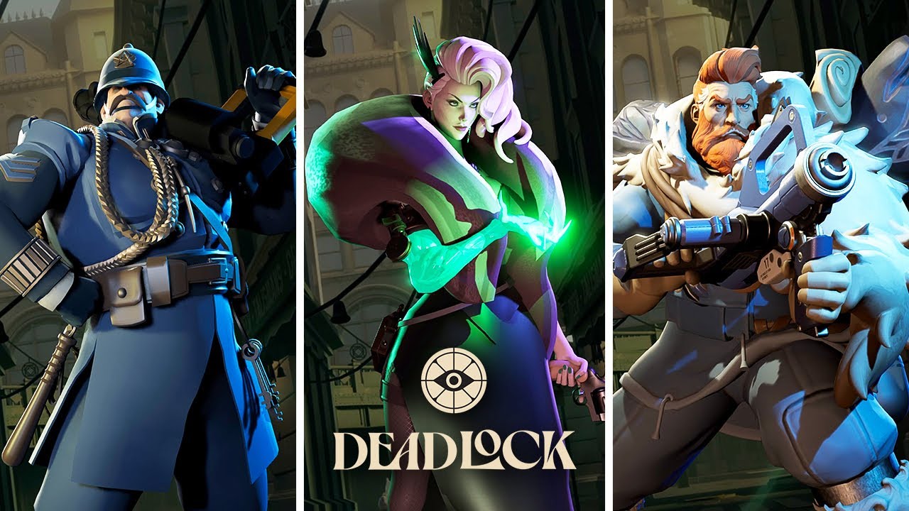 Deadlock - All Heroes & Abilities Showcase (4K)