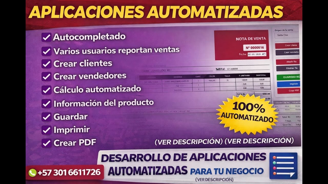 Cómo automatizar tus ventas con un solo formulario | Aplicaciones Automatizadas