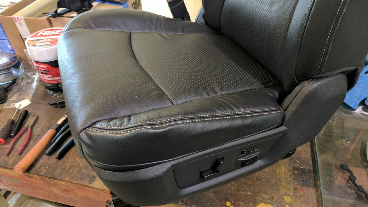 RAM 2500/3500 Laramie Leather Seat Cover Replacement