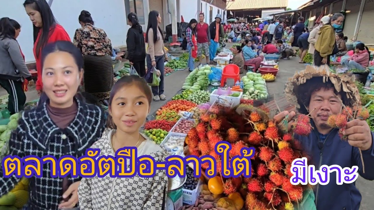 #food #เที่ยวลาวใต้ จากปากชองแดนหนาว-เมืองอัตปือ ดินแดนขายทองคำแลกไก่ #อาหารตามฤดูกาล #สาวลาว#สปปลาว