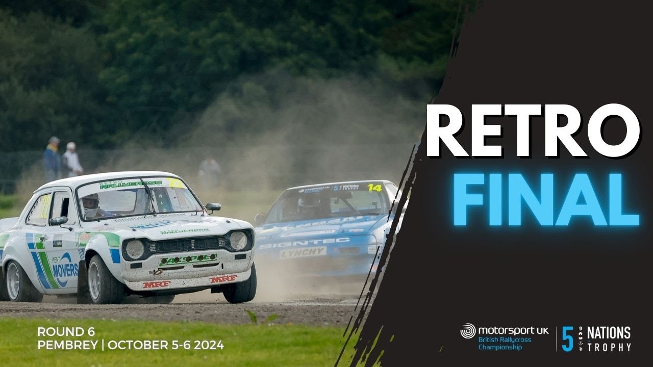 Retro Final | Pembrey 2024 | Retro Rallycross Championship 5 Nations Trophy