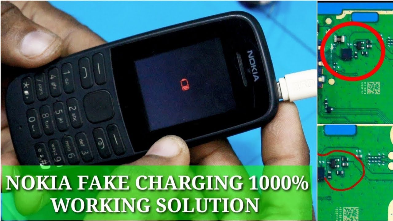nokia 1203 fake charging solution#panwa tech