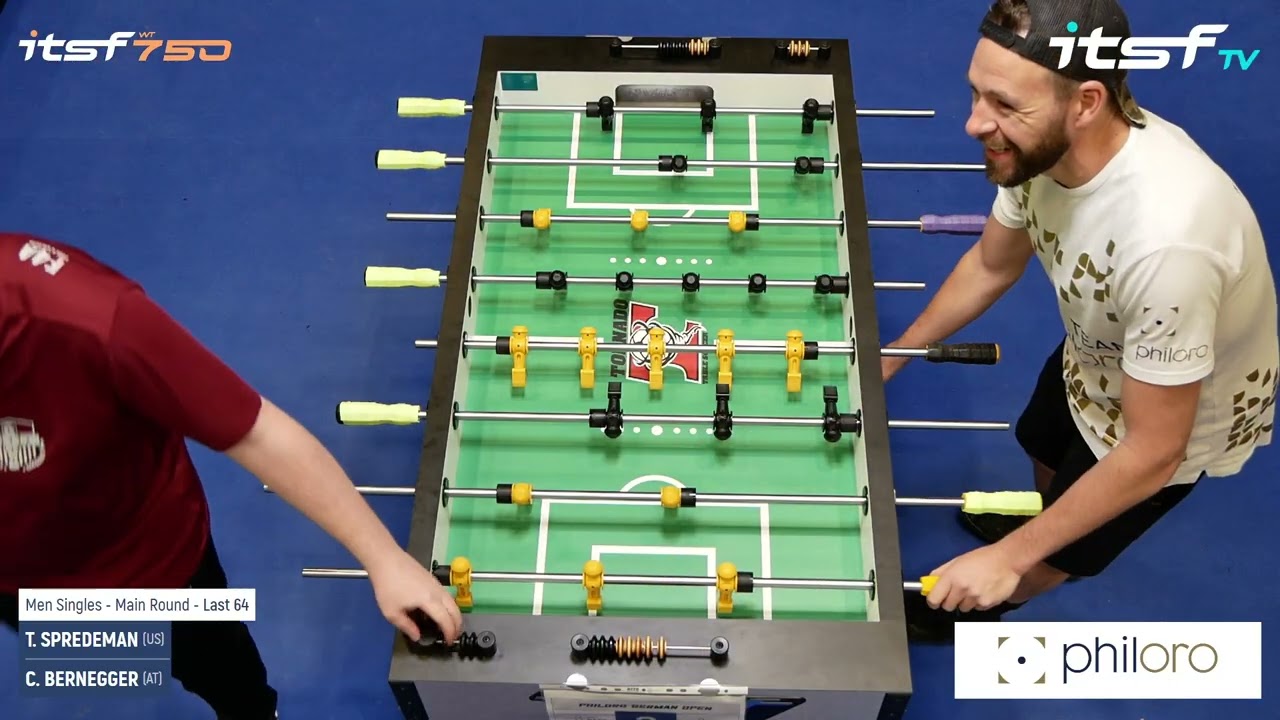 T. Spredeman vs C. Bernegger - Men Singles - Last 64 - ITSF Philoro German Open