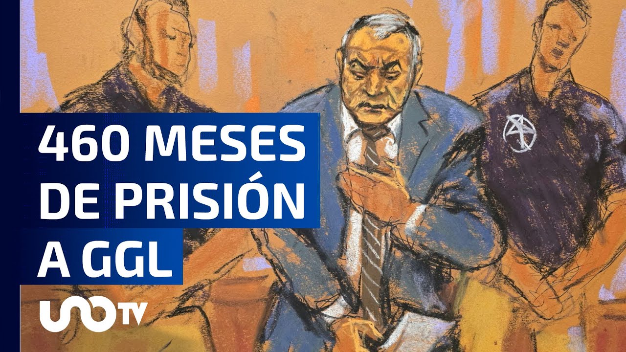 Sentencian a más de 38 años de cárcel a Genaro García Luna, corte de Nueva York