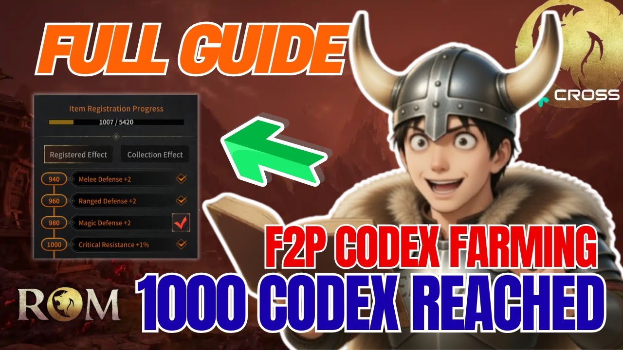 F2P ROM: Complete Codex FAST – UNLOCK HUGE Power Gains!