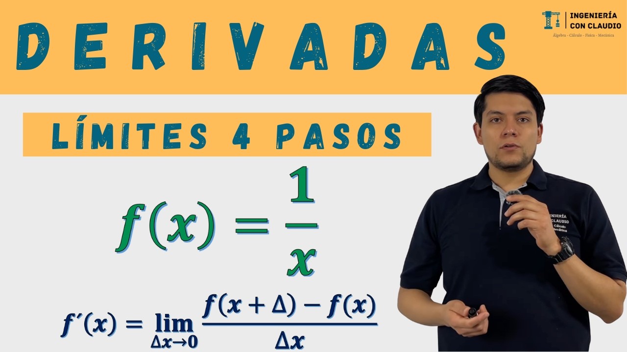 Cómo Calcular una Derivada Usando Límites | Método de los 4 Pasos