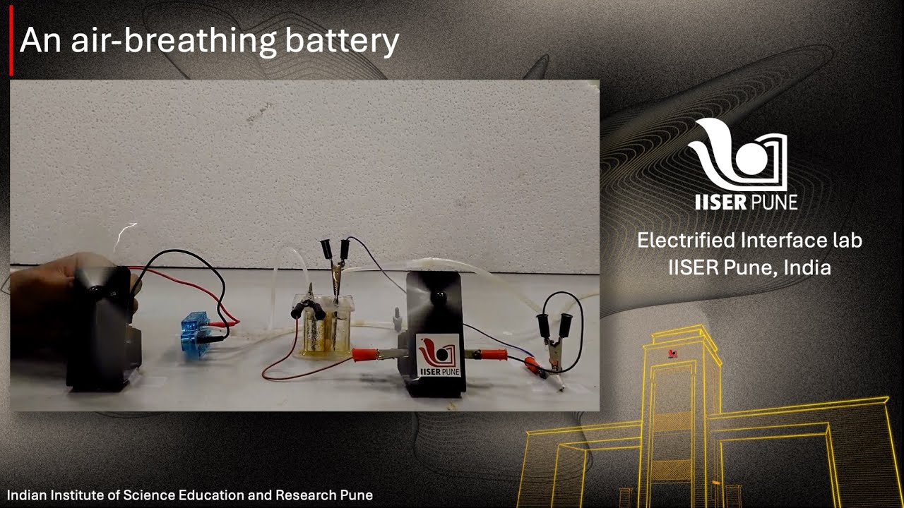 An air-breathing battery  |  IISER Pune- Electrochemistry