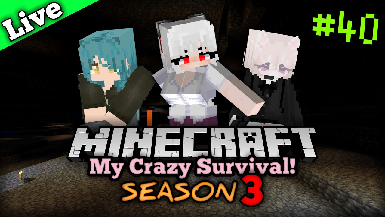 🟢[LIVE]❗My Crazy Survival Season 3 | Minecraft Bedrock V26.32 + Add-on's EP.40