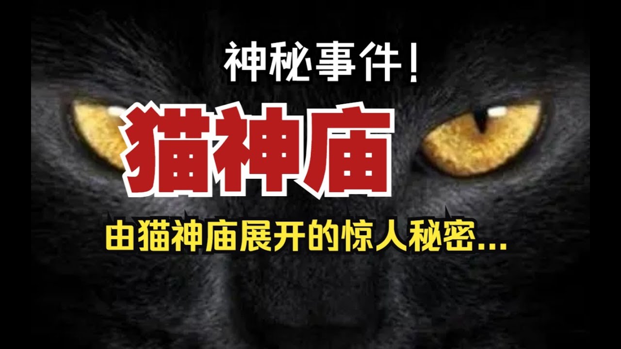 【神秘事件】貓神廟：由貓神廟展開的驚人秘密...