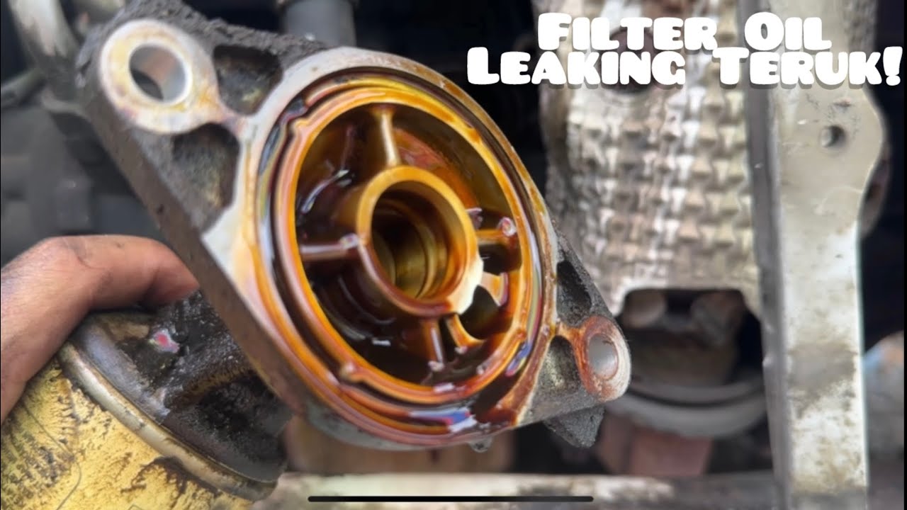 Cara Tukar O-Ring Oil Filter Myvi [garageman]