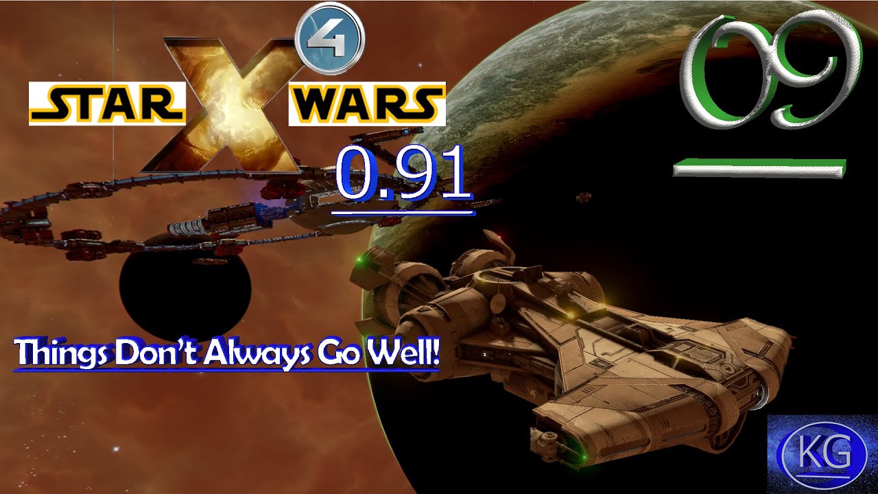 #9 Repairing The Damage!! & Building Our Forces! - X4:Star Wars Interworlds! v.0.91