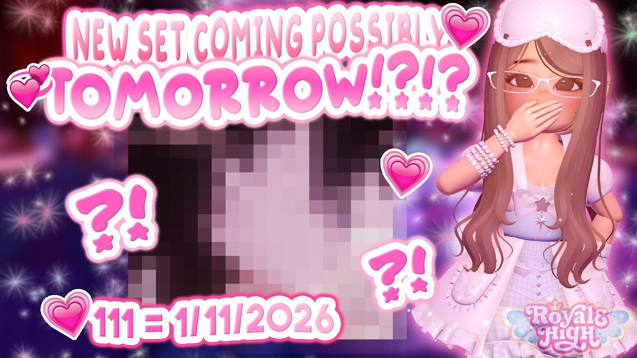 💗ВНИМАНИЕ💕 Новый набор выйдет 💌Возможно, завтра🤩 | Royale High
