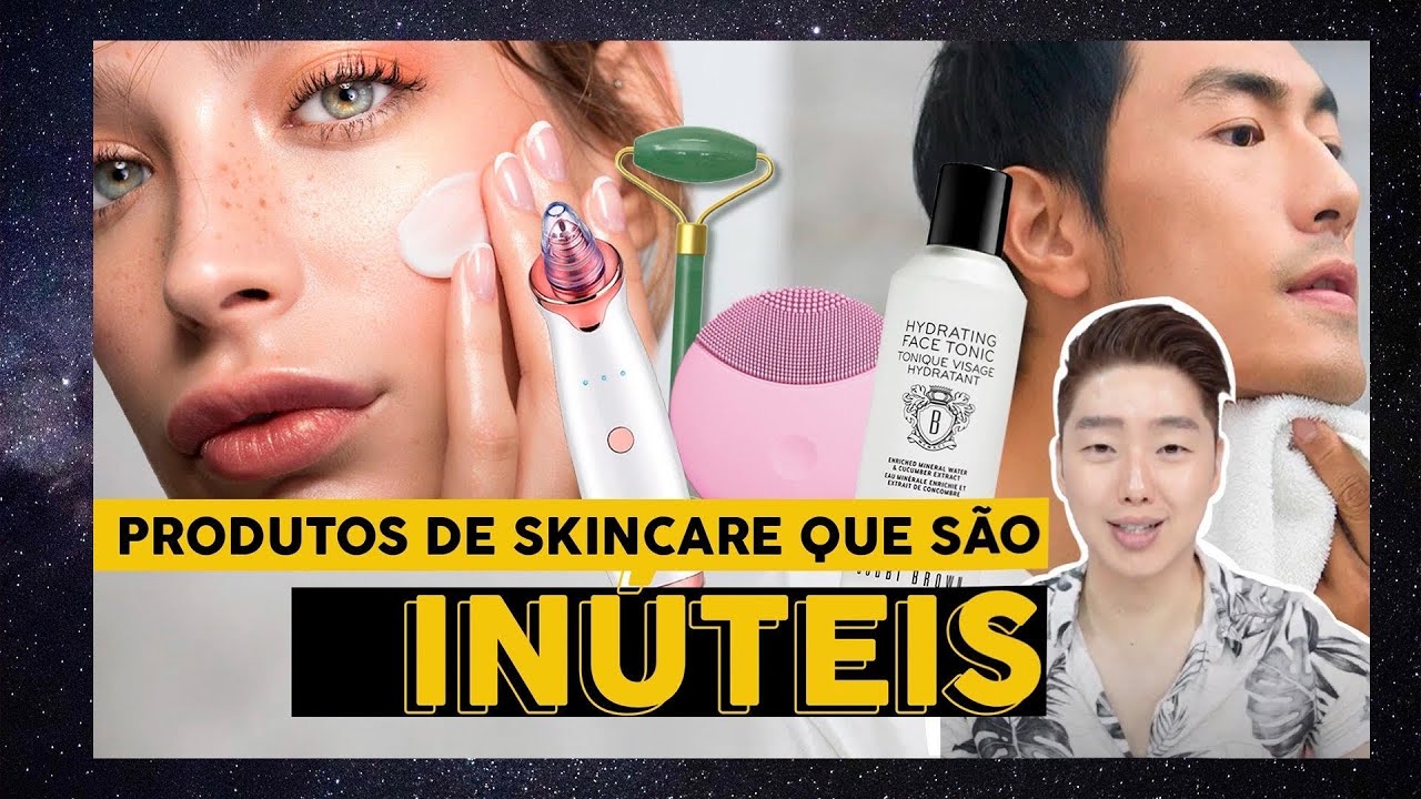Produtos de skincare INÚTEIS
