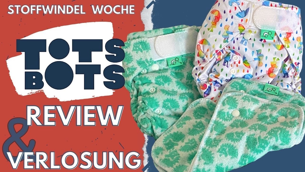 Genial durchdachtes System! Stoffwindeln von TotsBots