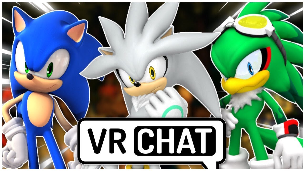 Silver, Sonic & Jet Go Camping (VR Chat)